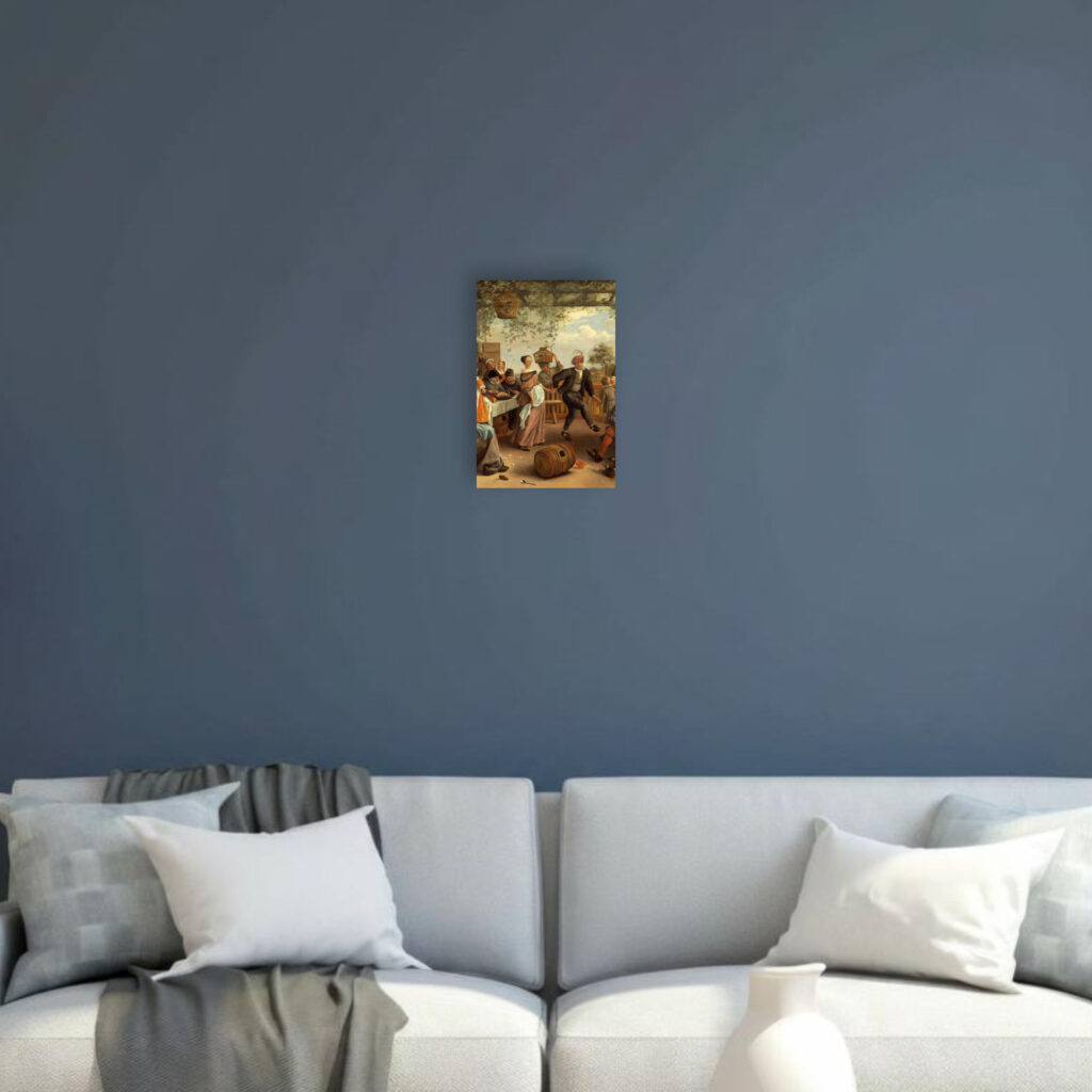 Classic 305 × 457 mm Portrait Metal Print