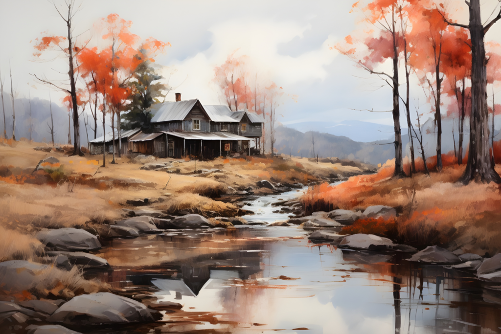 House By The Stream