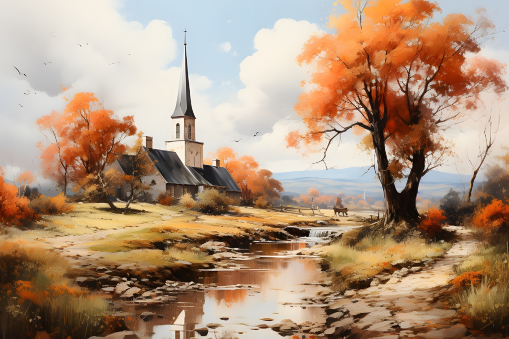 Church By The Stream