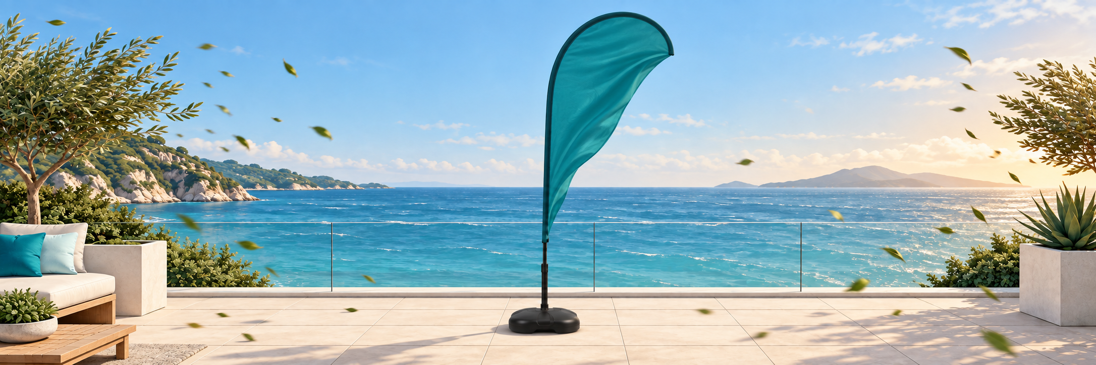 Fresh breeze caution conditions for a Teardrop System