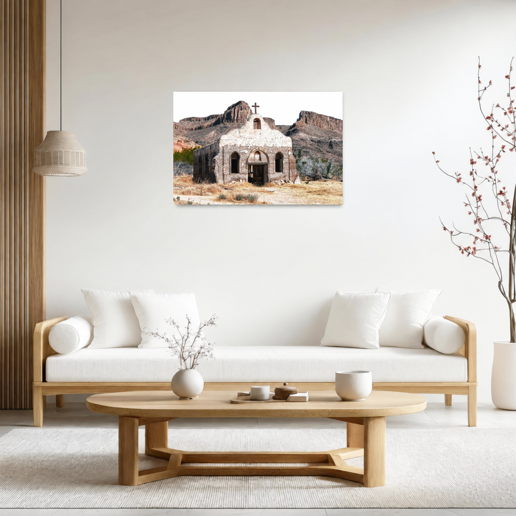Edition ChromaLuxe® HD Metal Print room view