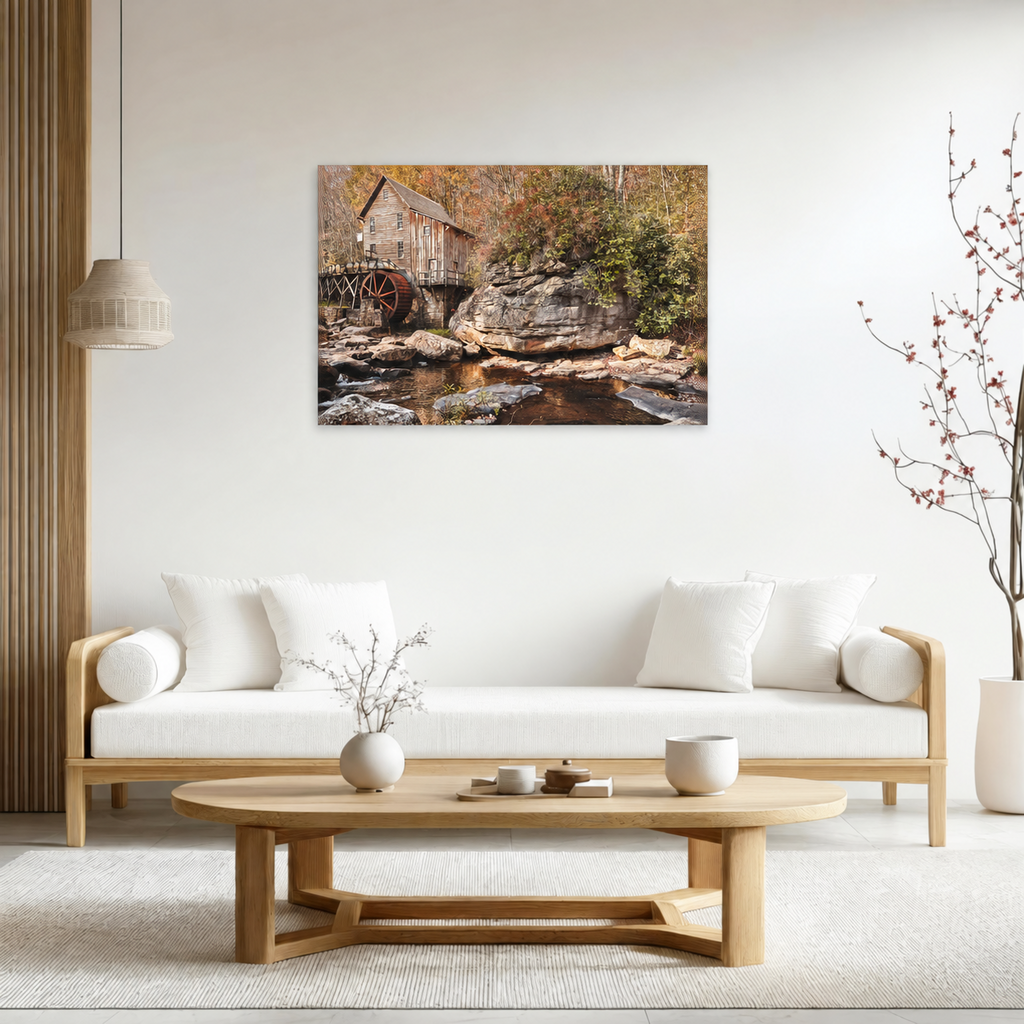 Gallery ChromaLuxe® HD Metal Print room view