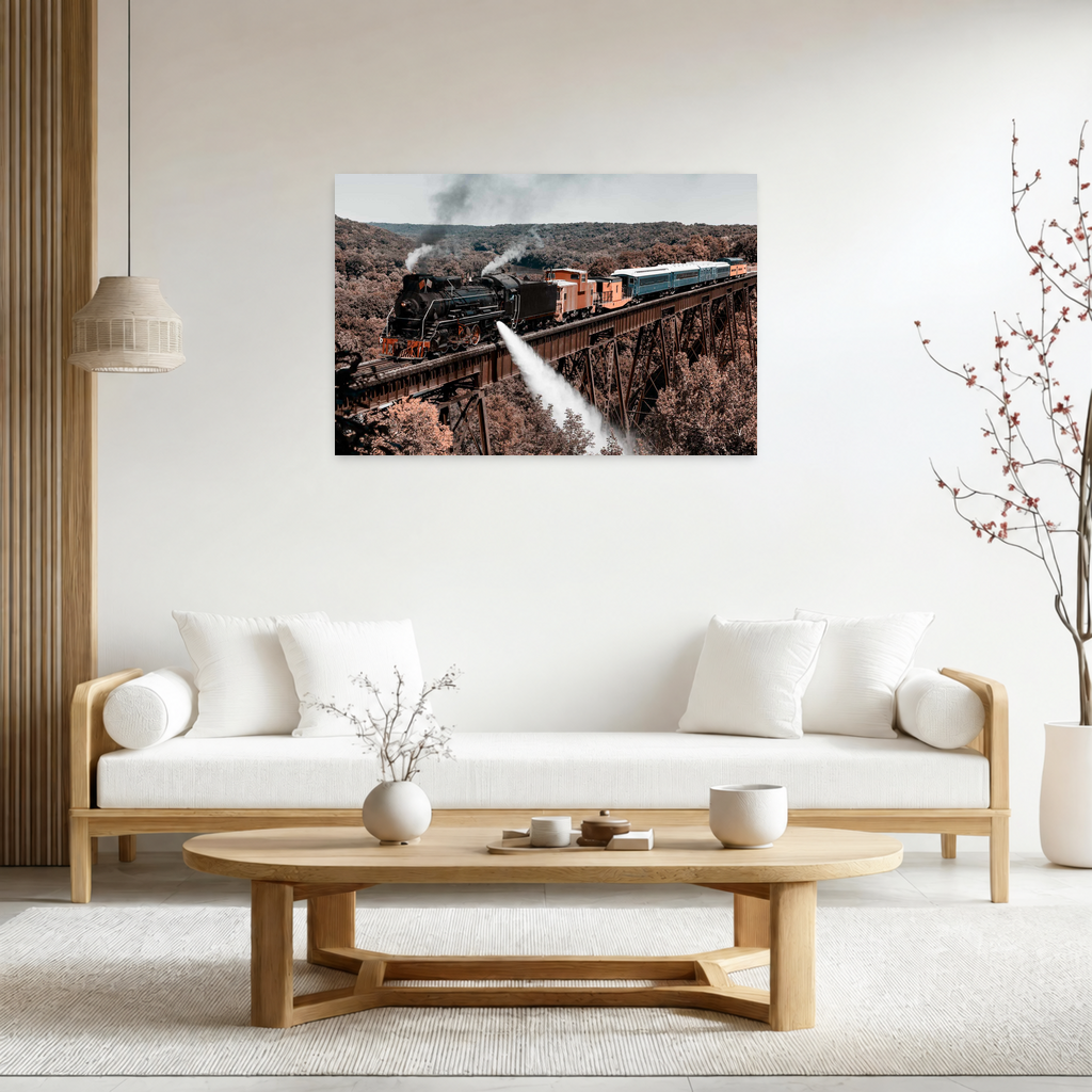 Gallery ChromaLuxe® HD Metal Print room view