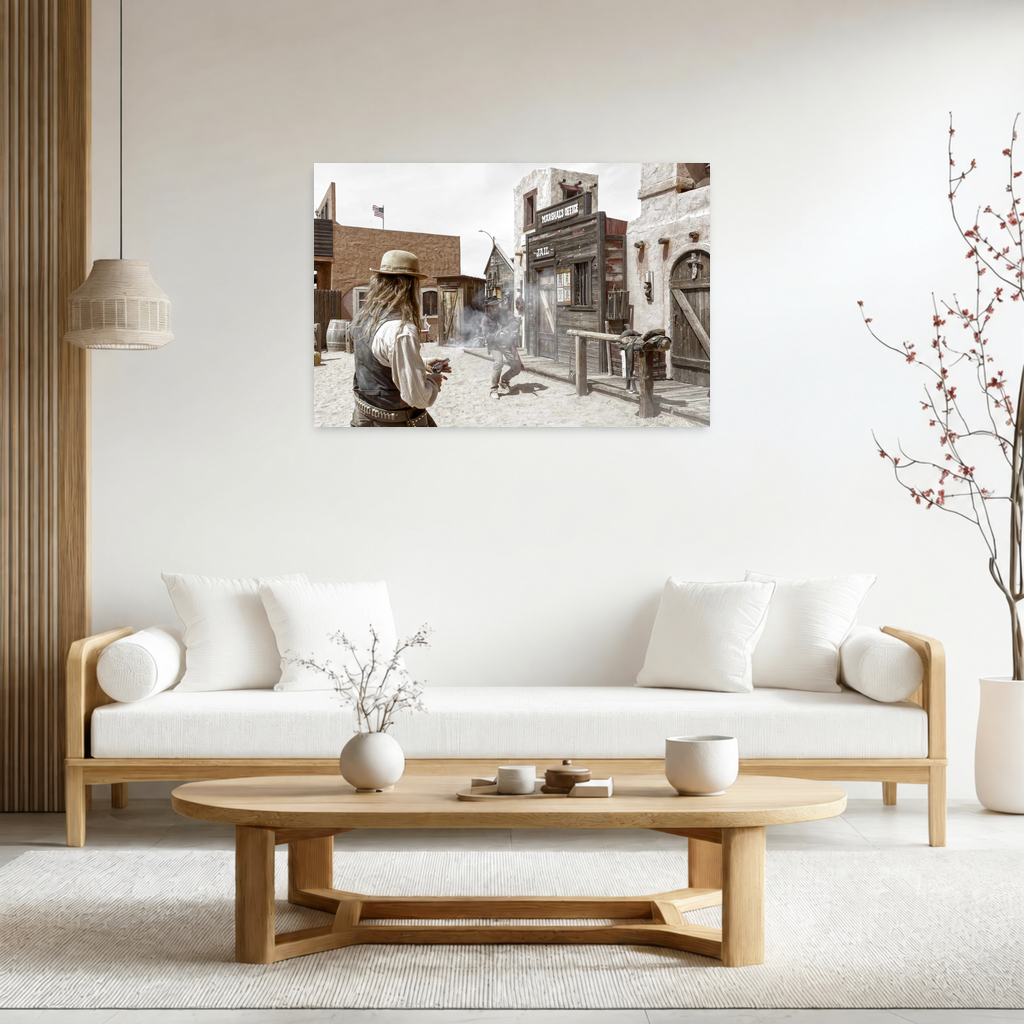 Gallery ChromaLuxe® HD Metal Print room view